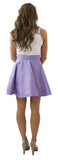 Sydney Skirt- Light Lavender- Cotton Sateen Unlined