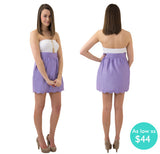 The Aly Scallop Sorority Skirt
