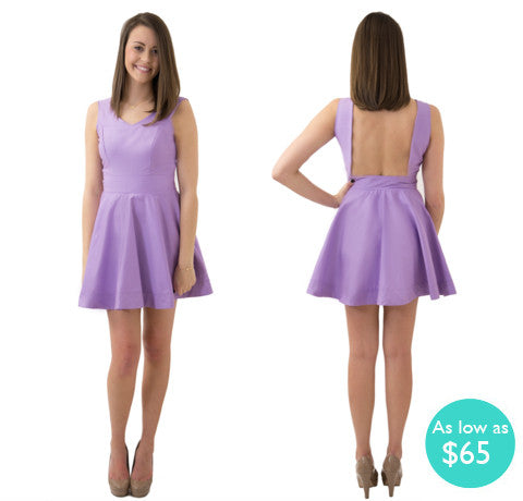 Morgan Straight Back Sorority Dress – Frill Clothing