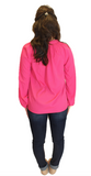 Amelia Long Sleeve Blouse - Pink