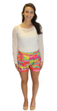 Virginia Shorts - Multi Color Print