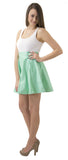 Sydney Skirt- Seafoam - Cotton Sateen Unlined