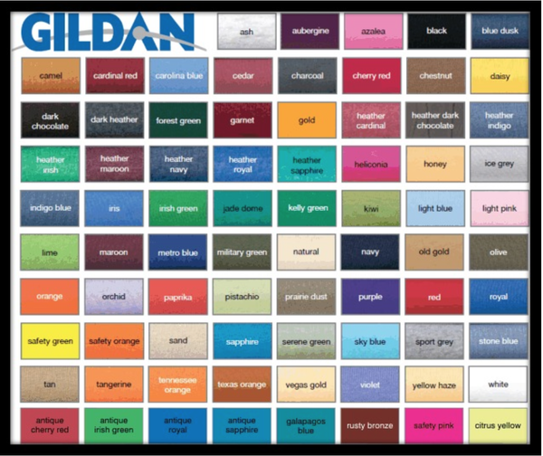 Gildan Blank Short Sleeve Tee – Frill Clothing