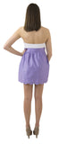 Aly Scallop Skirt- Light Lavender- Cotton Sateen Unlined